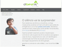 Tablet Screenshot of dbestdb.com.br